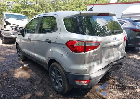 2020 Ford Ecosport S from USA, damaged, VIN MAJ3S2FE0LC364885